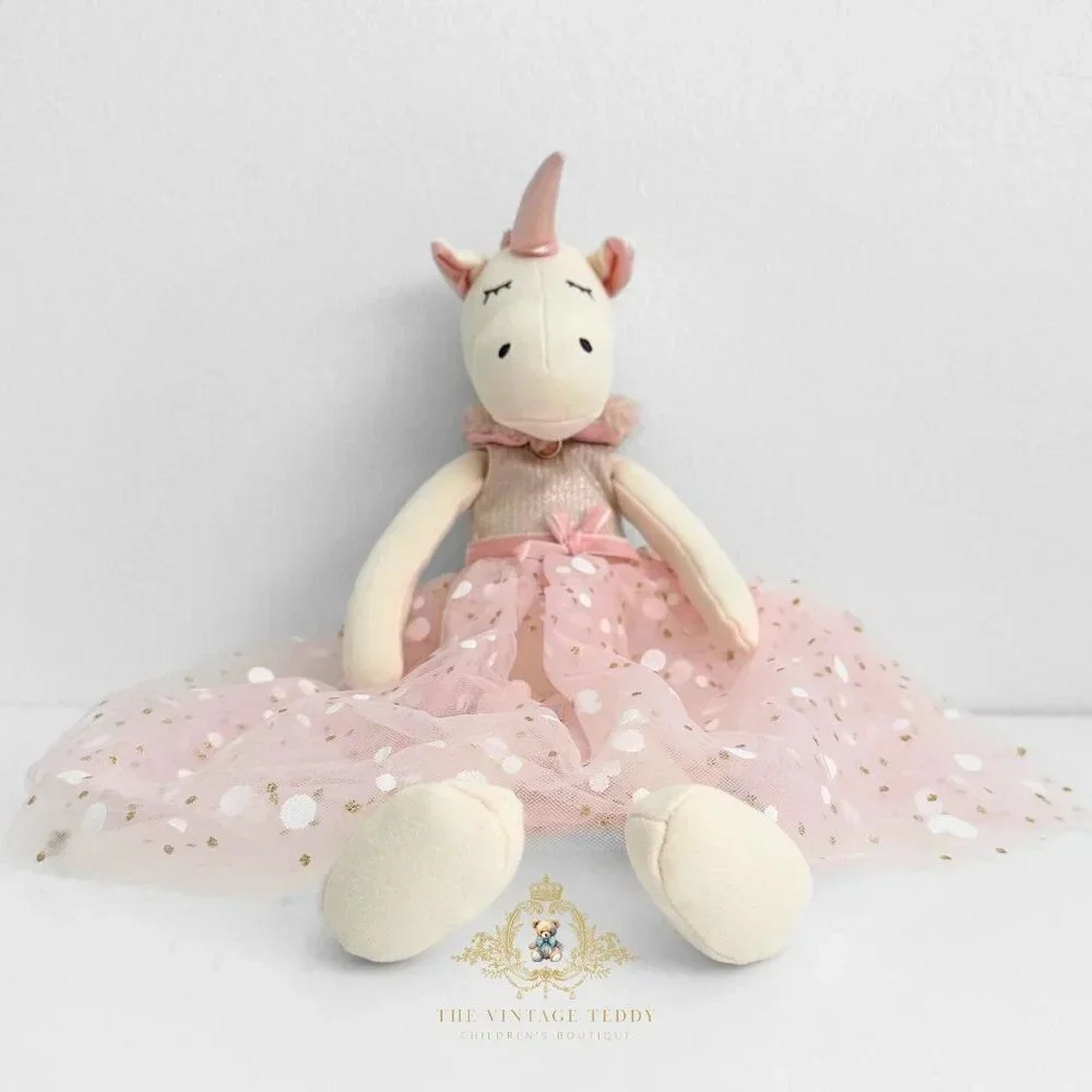 NWT Pretty Girls Princess Ballerina Dolly Plush Toy Handmade Unicorn Cute Toys